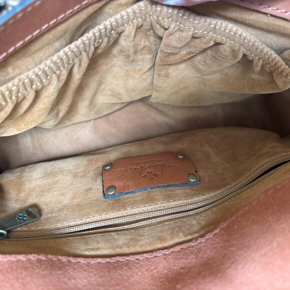 Price Drop,Patricia Nash  Winter Bloom Collection Leather Crossbody Bag. - Picture 5 of 10